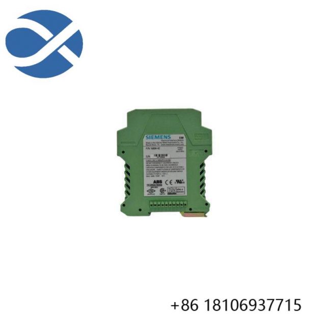 SIEMENS 16804-42 EIM Electrical Interface Module, Advanced Industrial Control Solution