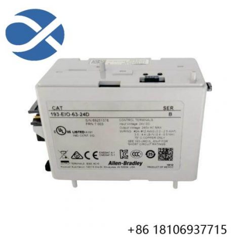 Schneider Electric 193EIO6324D, IO Overload Control Module, Relay