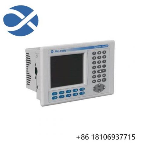 GE Intelligent Platforms 2711P-B7C4D8 PanelView Plus 6 Display Module, Human Machine Interface, PLC