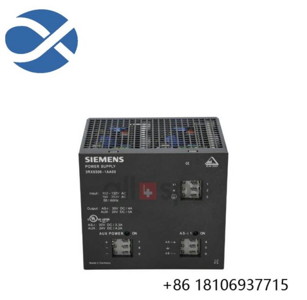 SIEMENS 3RX9306-1AA00: Comprehensive AS-Interface Combi-Power Supply