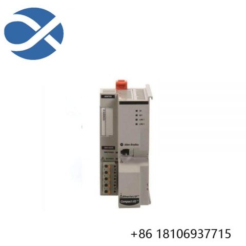 Allen-Bradley AB 5069-AENTR I/O Adapter Module - High-Speed Ethernet Communication, 31-Module Capacity