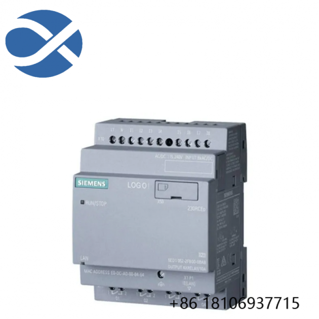 Siemens 6ED1052-1MD08-0BA0 Logic Module: Control Efficiency at Your Fingertips