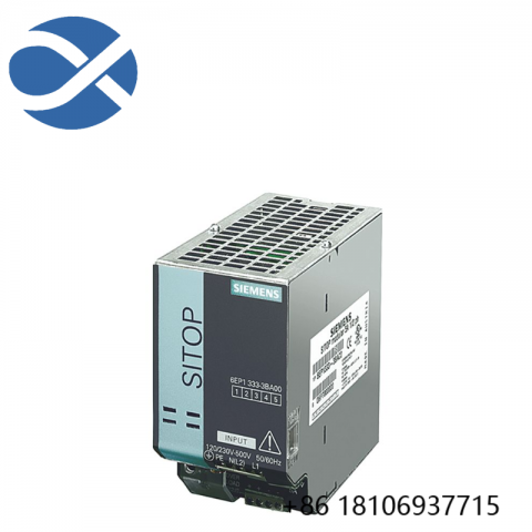 SIEMENS 6EP1 333-3BA00: Industrial Power Supply Input, Expertly Designed for Automation Solutions