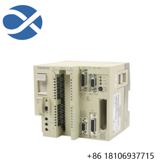 SIEMENS 6ES5095-8ME03: S5-95U Central Unit for Advanced Industrial Control Solutions