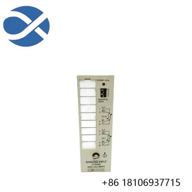 SIEMENS 6ES5464-8MF11 Analog Input Module for Industrial Control Applications