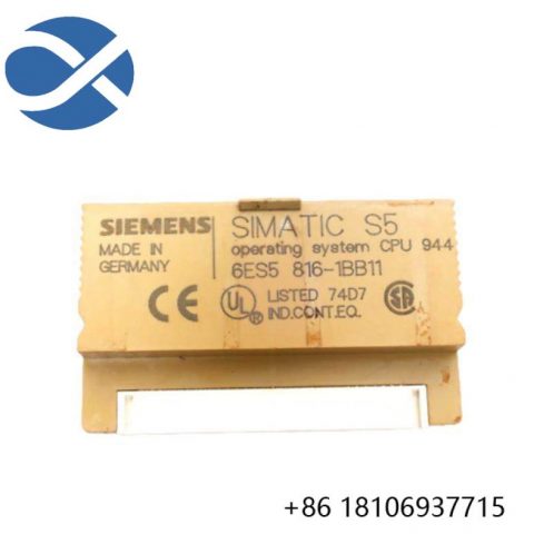 SIEMENS 6ES5816-1BB11: Advanced Control Module for Industrial Automation