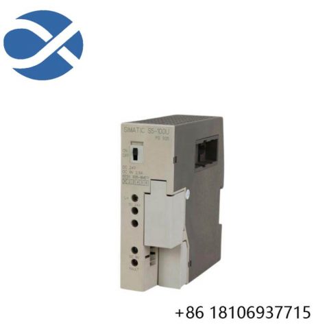 SIEMENS 6ES5935-8ME11 Power Supply Module: Advanced Industrial Control, Precision Engineered