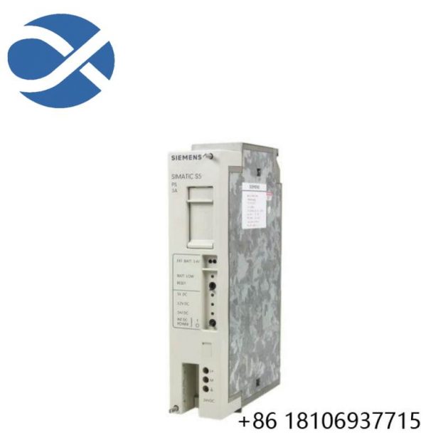 SIEMENS Simatic S5 Power Supply 6ES5951-7NB12 - Industrial Automation Solution