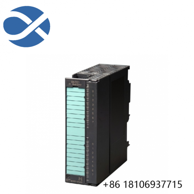 SIEMENS 6ES7321-7BH00-0AB0 - SM 321, 16 Channels of DC 24V Interruptible Inputs, Industrial Control Module