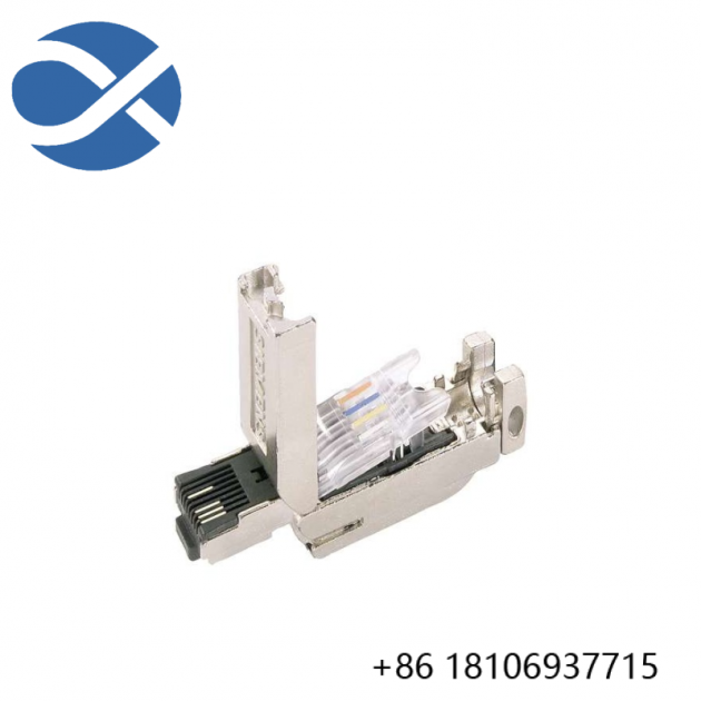 SIEMENS 6GK1901-1BB10-2AE0: Industrial Ethernet Fast Connect RJ45 Plug, 180°, 2x2, 50 Pieces