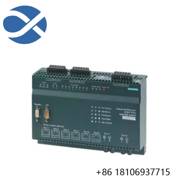 SIEMENS 6GK1 105-2AB00 Optical Switch Module for Industrial Automation