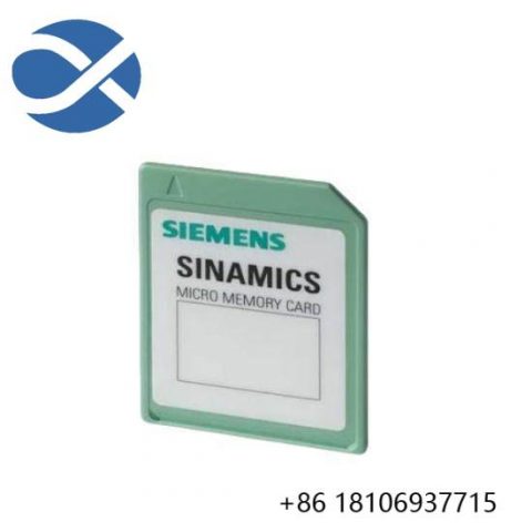 Siemens 6SL3254-0AM00-0AA0 Parameter Storage Set, Industrial Control Solutions