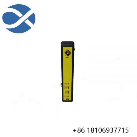 EMERSON 8851-LC-MT SafetyNet Controller: Industrial Control System Innovation