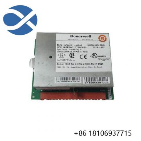 Honeywell 900H01-0202 Digital Output Relay, 8 Channel