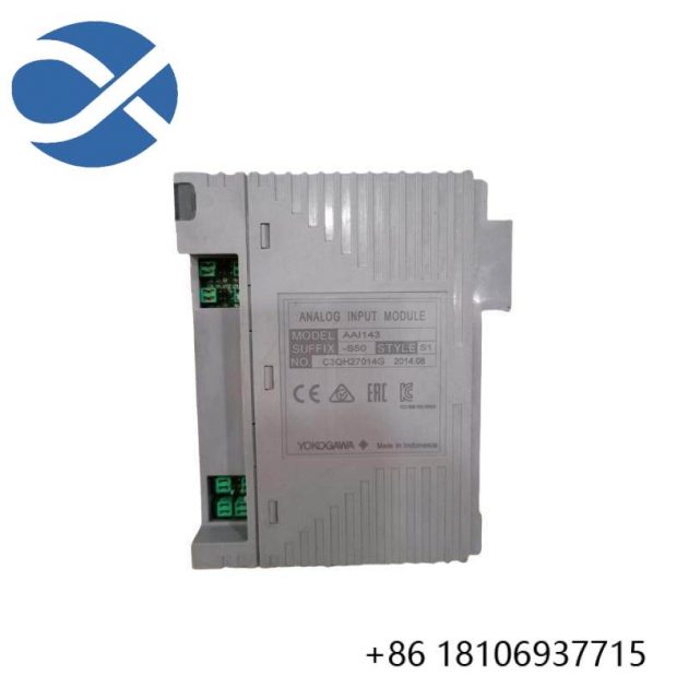 Yokogawa AAI143-S53 S1 Analog Input Module - Precision Data Collection for DCS Systems