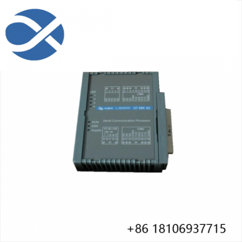 ABB 07MK92 GJR5253300R3161 Serial Communications Processor - Advanced Control Module for Industrial Automation