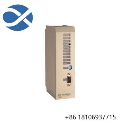 ABB 200-CPU 30/40-SL SattConn Industrial Control System