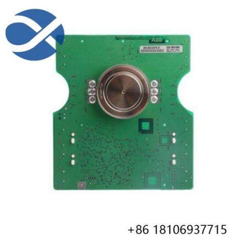 ABB 3BHB003387R0101, 3BHL000385P0101, 5SHX0845F0001: Advanced Control Solutions for Industrial Automation