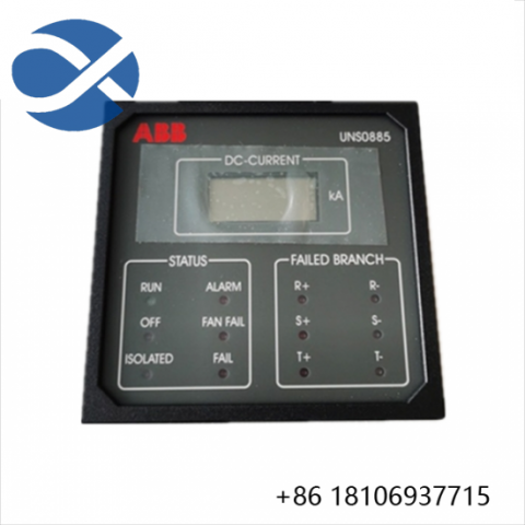 ABB 3BHB006943R0001 - UNS0885A-Z,V1 Converter Display, Precision Control for Industrial Automation