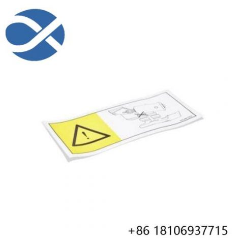 ABB 3HAC020611-001 Robotic Parts Warning Label, Precision Automation Solutions