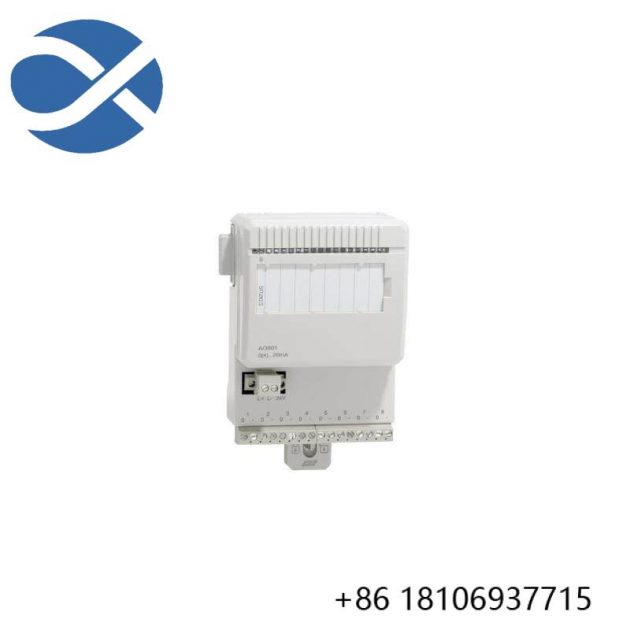 ABB AO801 - Advanced Analog Output Module, Precision Control Solutions