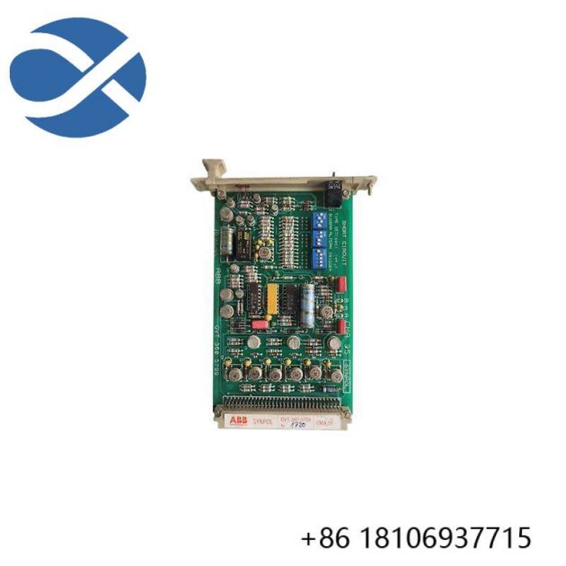 ABB CMA35 GVT3605799 Short Circuit Card, High-Speed Processing Module