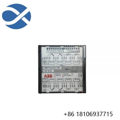 ABB CS31 ICDT08B5 GJR5251600R0101 Analog Input Module