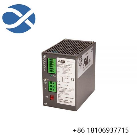 ABB DPW01 Power Supply - Efficient Energy Management for Industrial Applications