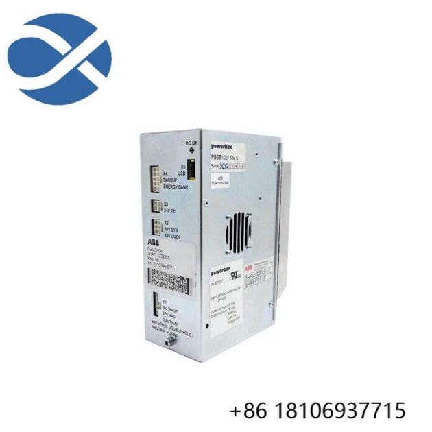 ABB DSQC604 Power Supply Module, Advanced Industrial Control Solution