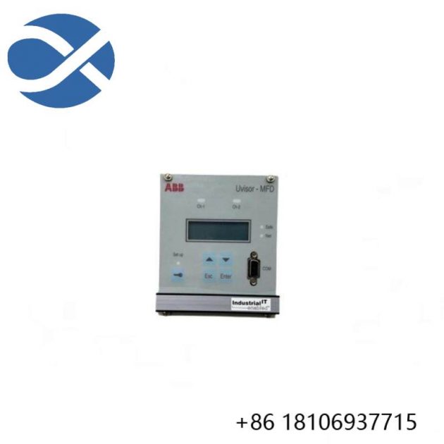 ABB EC-BOM-G009HLA012: Uvisor MFD Control Unit, Advanced Industrial Automation Solution