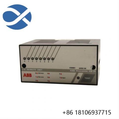 ABB ICSI08E1 Binary Input Unit: Industrial Control, Automation Solutions