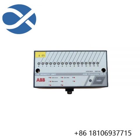 ABB ICSI16D1 - Industrial I/O Remote Unit for Procontic Systems