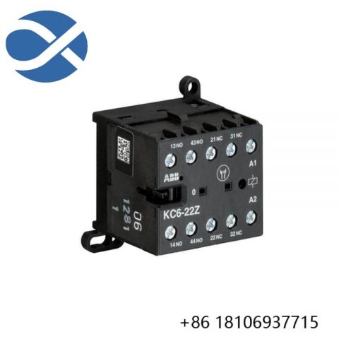 ABB KC6-22Z Mini Contactor Relay for 24VDC Control Applications