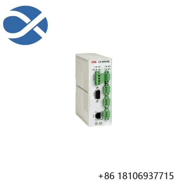 ABB LD800HSE EX FOUNDATION Fieldbus Linking Device - Industrial Control Solutions