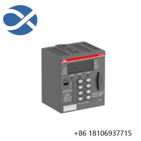 ABB PM592-ETH 1SAP150200R0271 Processor Module: Precision Control for Industrial Automation