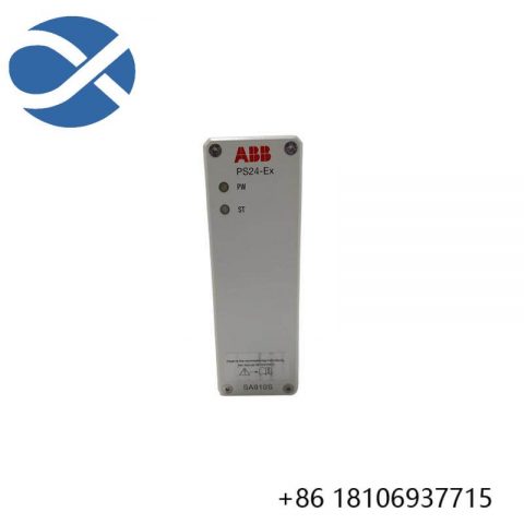 ABB PS24-EX SA910S: High-Performance Power Supply Module for Industrial Automation