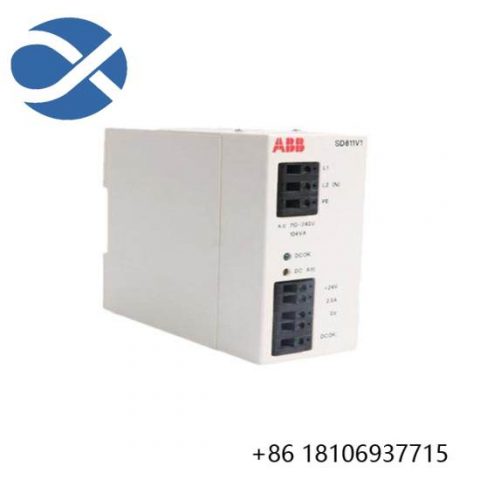 ABB SD811v1 POWER SUPPLY; Manufacturer: ABB