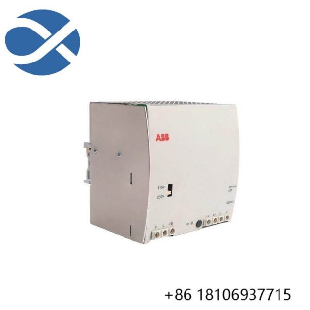 ABB SD823 Power Supply Device: Reliable & Efficient Power Solution for Industrial Automation