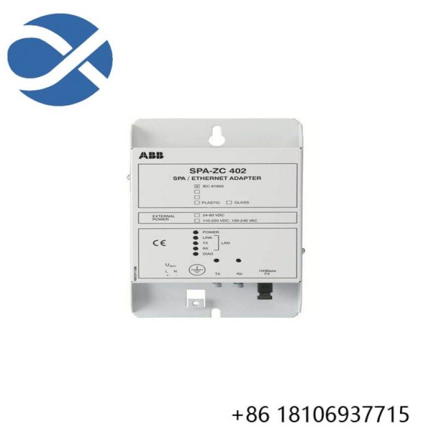 ABB SPA-ZC 400 Ethernet Adapter: Industrial Networking Excellence