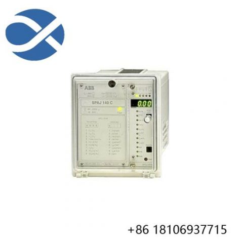 ABB SPAJ140C-AA: Advanced Current & Earth Fault Relay, Industrial Automation, Control Systems