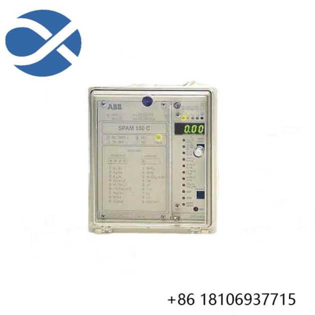 ABB SPAM150C-AA RS641006 Motor Protection Relay - Advanced Safety & Control for Industrial Motors