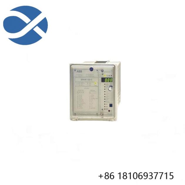 ABB SPAM150C RS641006 - Motor Protection Relay, Designed for Industrial Control Solutions