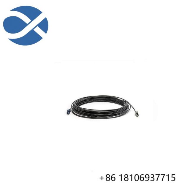 ABB TK812V150: Fiber Optic Cable, Single Mode Plastic, 15m