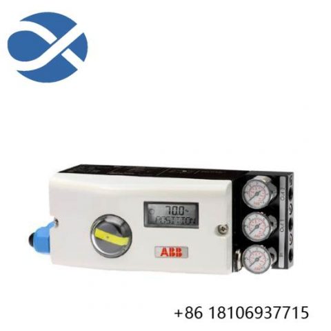 ABB V18345-1020421001: Intelligent Electro-Pneumatic Positioner for Industrial Control Systems