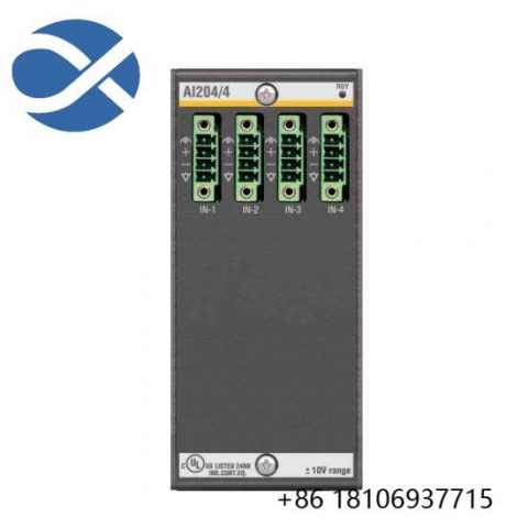 Bachmann AI2044 Analog Input Module - Precision & Efficiency in Control Systems