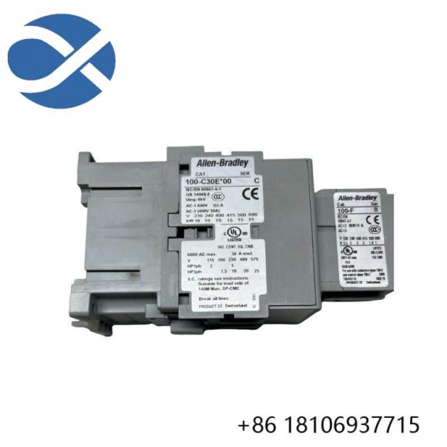 Allen Bradley 100-C30E*00 CONTACTOR RELAY - High-Performance Relay System