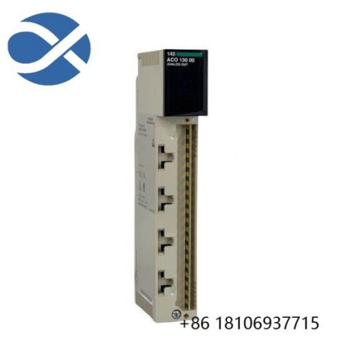 Schneider Electric 140AC013000 Analog Output Module, Industrial Control Solutions