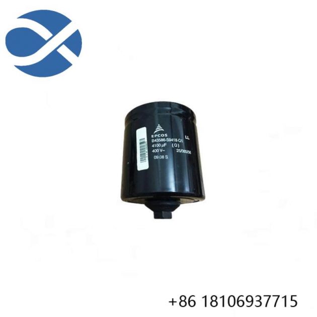 EPCOS B43586-S9418-Q1 Capacitor - High Performance Electrolytic Capacitor for Industrial Applications