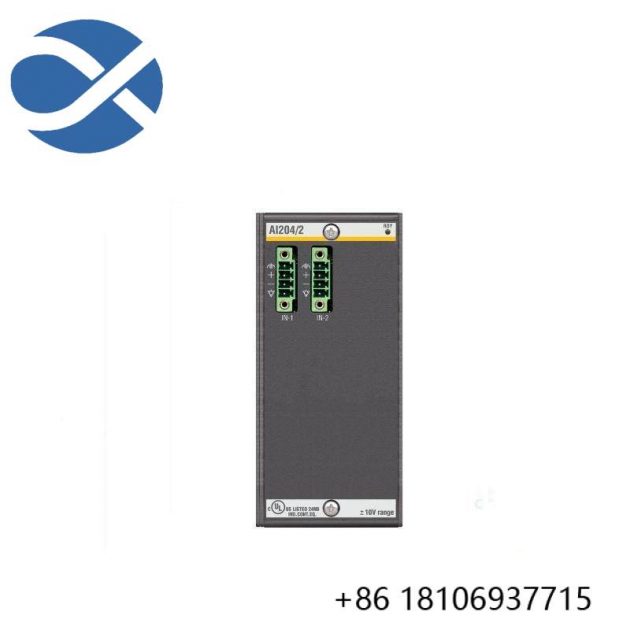 Bachmann AI204/2 Analog Input Module: Precision Control in Industrial Automation