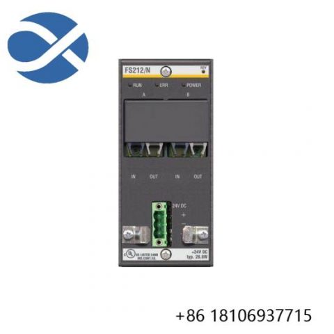 Bachmann FS212/N FastBus Slave Module, 24 VDC, 17 W, PLC